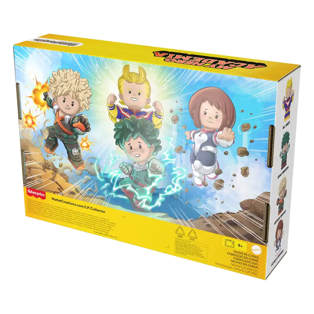 My Hero Academia Fisher-Price Little People Collector 4 db-os Mini figura csomag 7 cm termékfotó