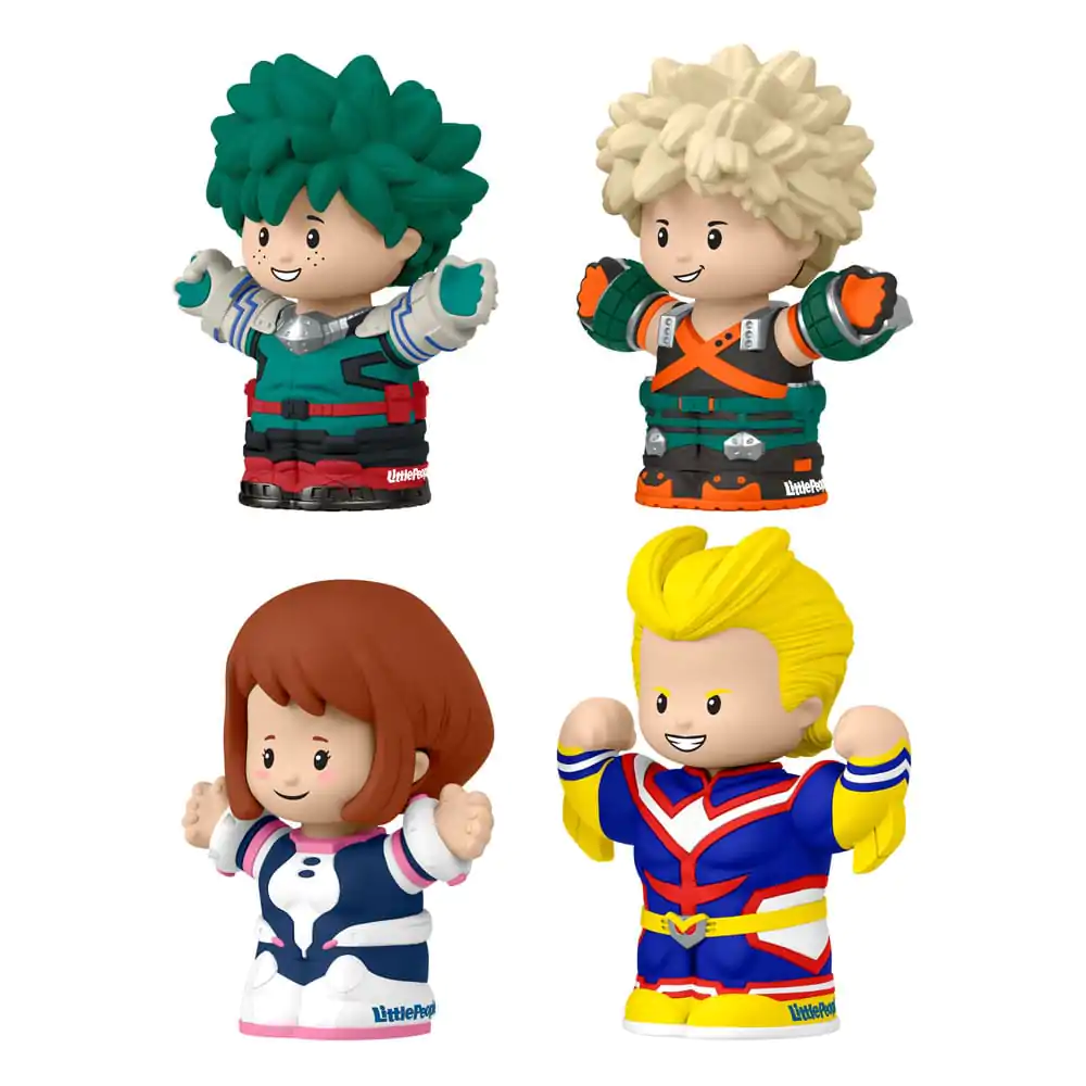 My Hero Academia Fisher-Price Little People Collector 4 db-os Mini figura csomag 7 cm termékfotó