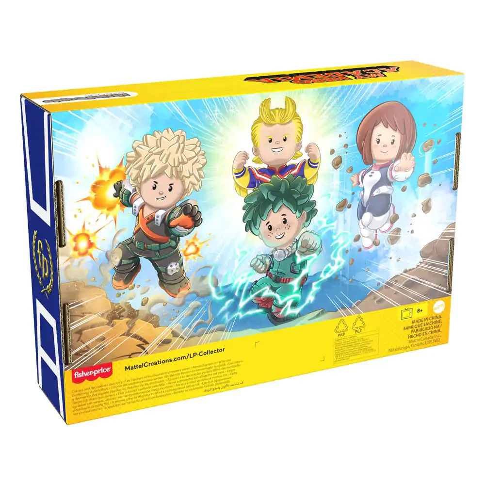 My Hero Academia Fisher-Price Little People Collector 4 db-os Mini figura csomag 7 cm termékfotó