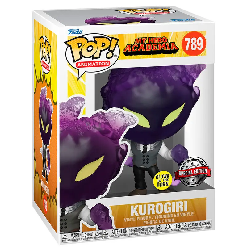 My Hero Academia Funko POP! Animation Vinyl figura Kurogiri (GW) 9 cm termékfotó