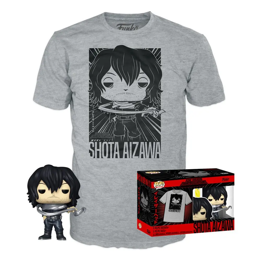 My Hero Academia Funko POP figura és póló csomag Shota Aizawa termékfotó