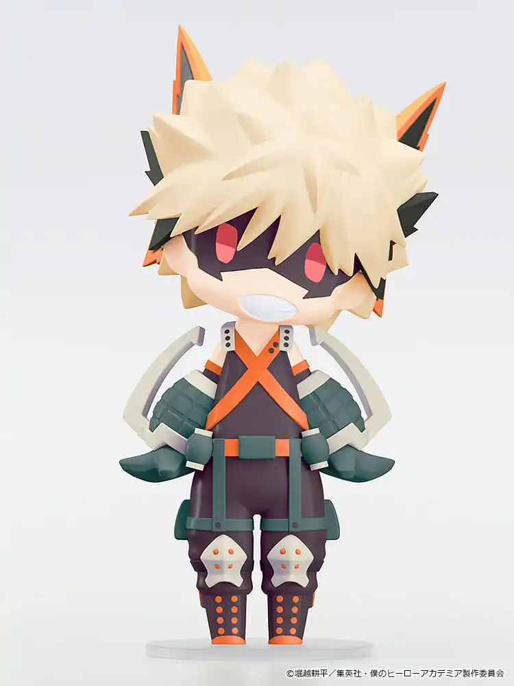 My Hero Academia HELLO! GOOD SMILE akciófigura Katsuki Bakugo 10 cm termékfotó