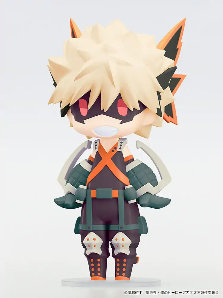 My Hero Academia HELLO! GOOD SMILE akciófigura Katsuki Bakugo 10 cm termékfotó