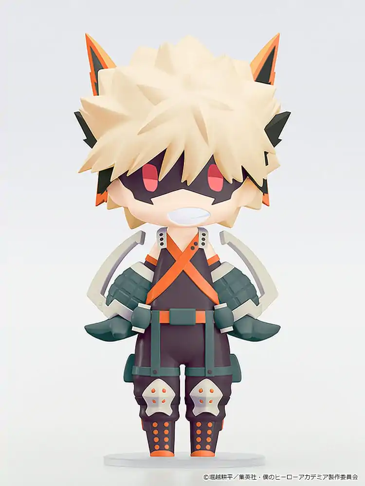 My Hero Academia HELLO! GOOD SMILE akciófigura Katsuki Bakugo 10 cm termékfotó