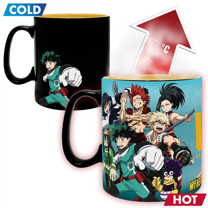 My Hero Academia hőre változó bögre 460ml termékfotó