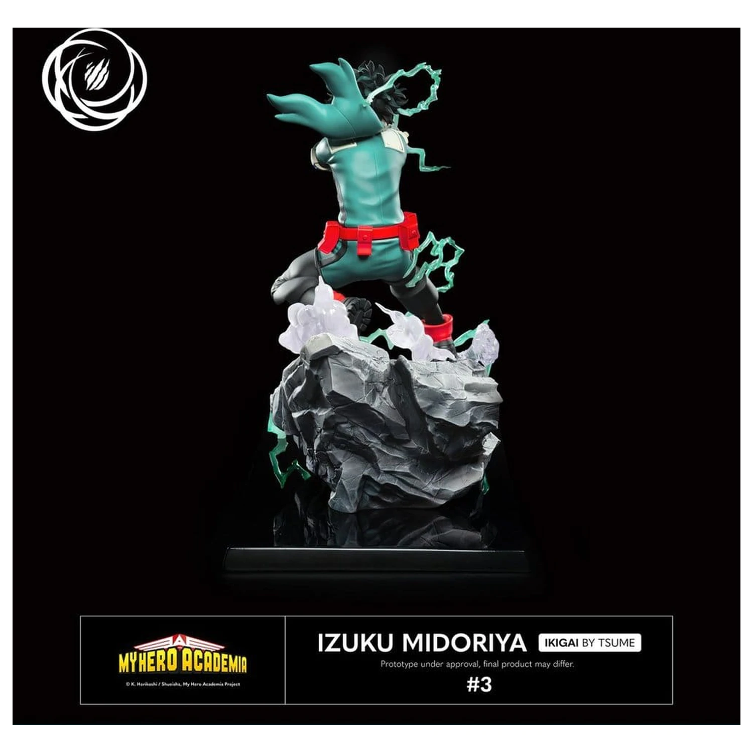 My Hero Academia IKIGAI figura 1/6 Izuku Midoriya termékfotó