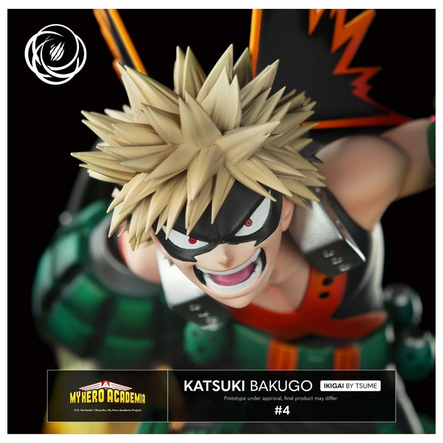 My Hero Academia IKIGAI figura 1/6 Katsuki Bakugo termékfotó