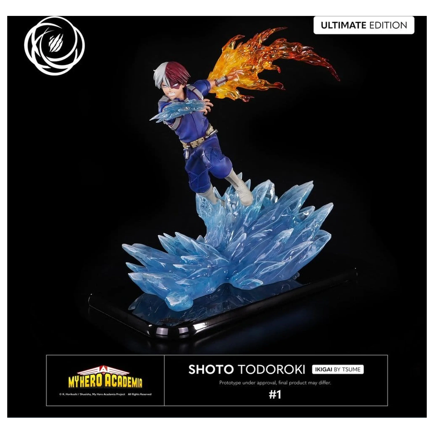 My Hero Academia IKIGAI figura 1/6 Shoto Todoroki termékfotó