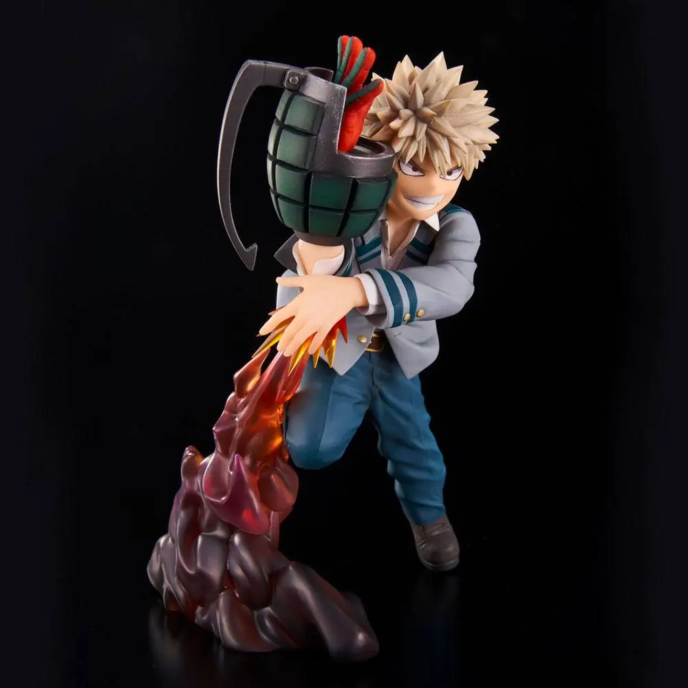 My Hero Academia Intern Arc Scale Katsuki Bakugo PVC szobor figura 15 cm termékfotó