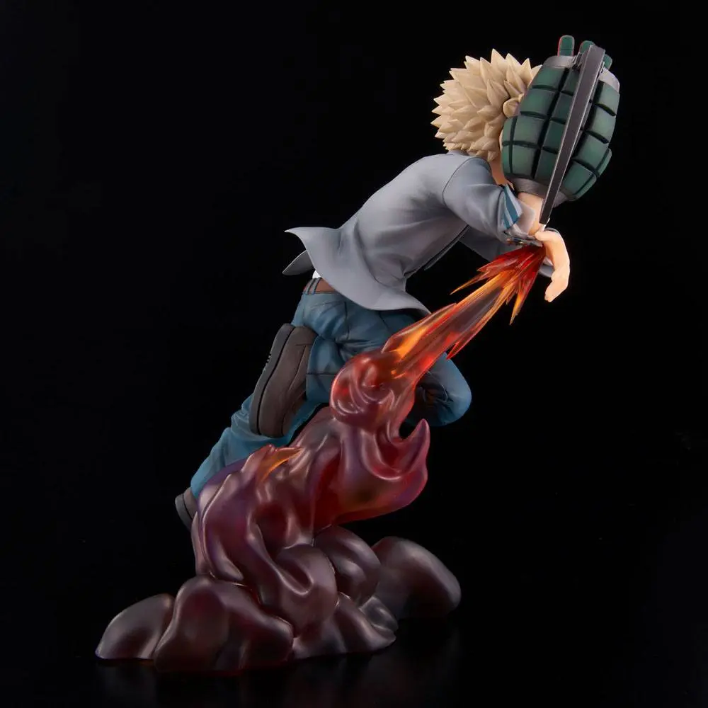 My Hero Academia Intern Arc Scale Katsuki Bakugo PVC szobor figura 15 cm termékfotó