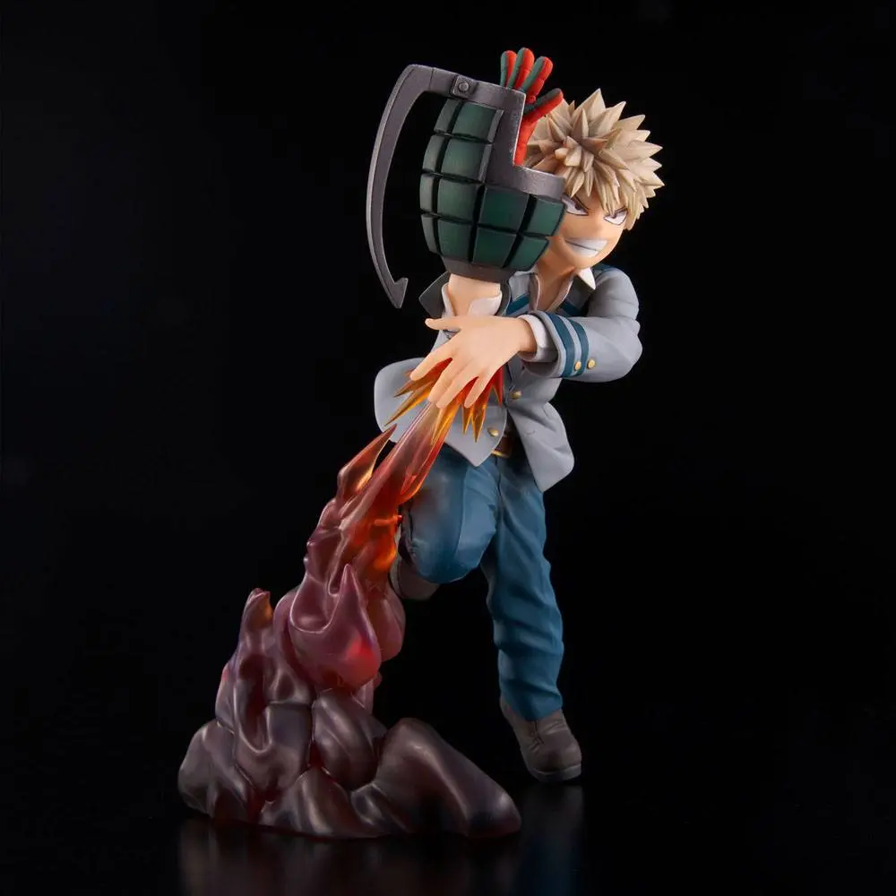 My Hero Academia Intern Arc Scale Katsuki Bakugo PVC szobor figura 15 cm termékfotó