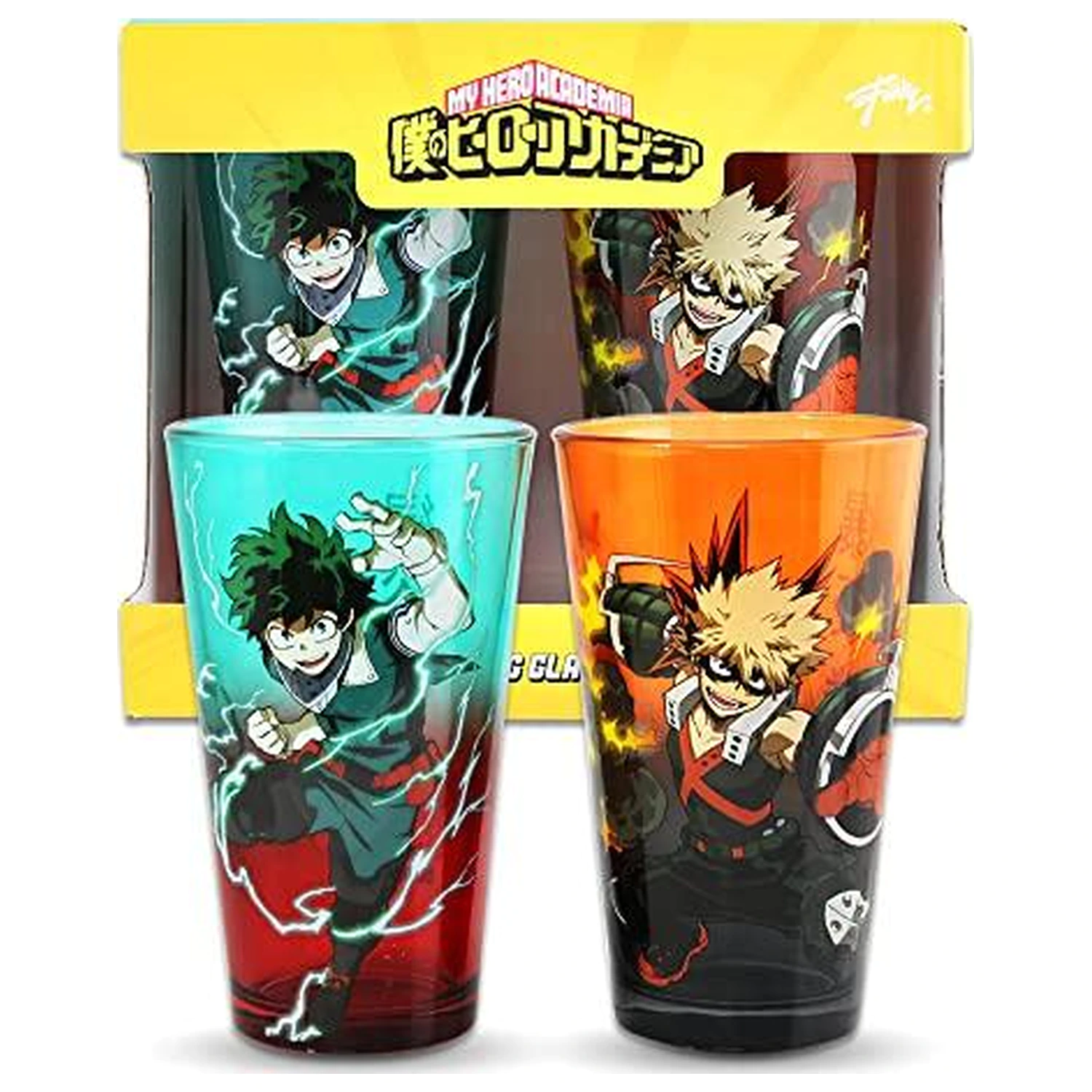 My Hero Academia Izuku & Bakugo 2 db-os 450 ml-es pohár készlet termékfotó