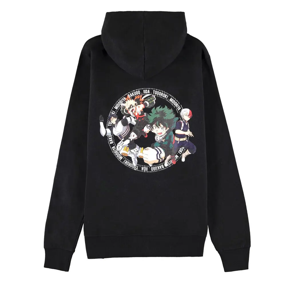 My Hero Academia Izuku Midoriya cipzáras pulóver termékfotó