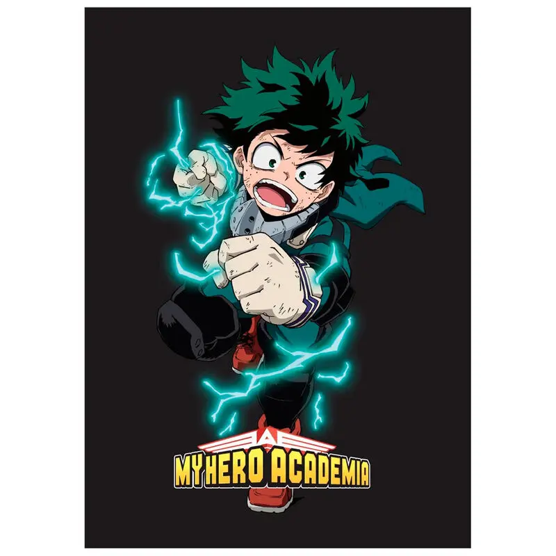 My Hero Academia Izuku Midoriya pléd takaró termékfotó