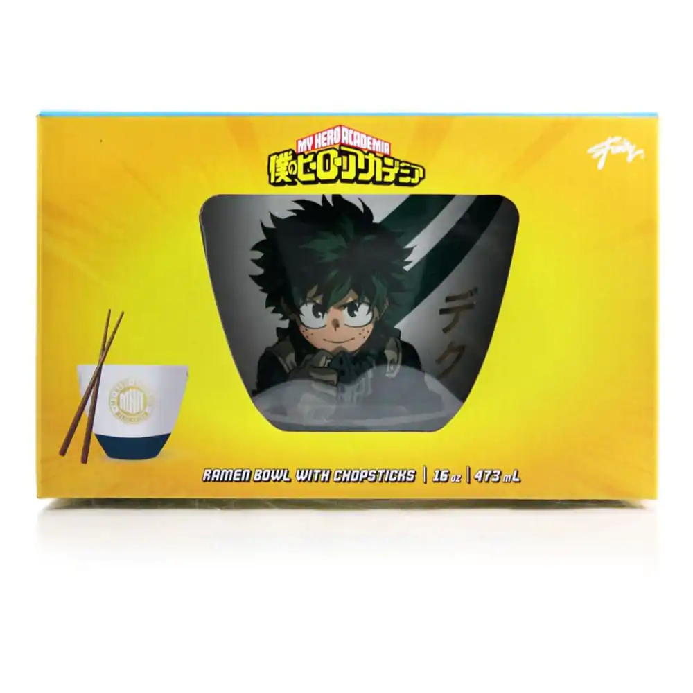 My Hero Academia Izuku Midoriya Ramen tál és evőpálcika 473 ml termékfotó