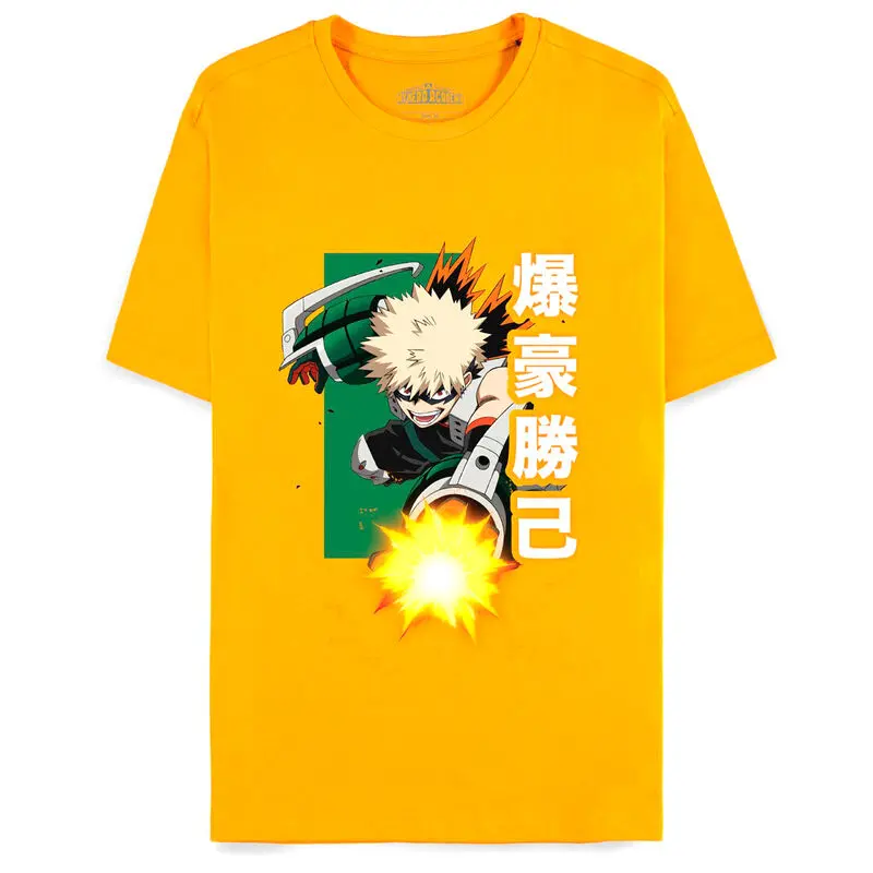 My Hero Academia Orange Bakugo Katsuki póló termékfotó