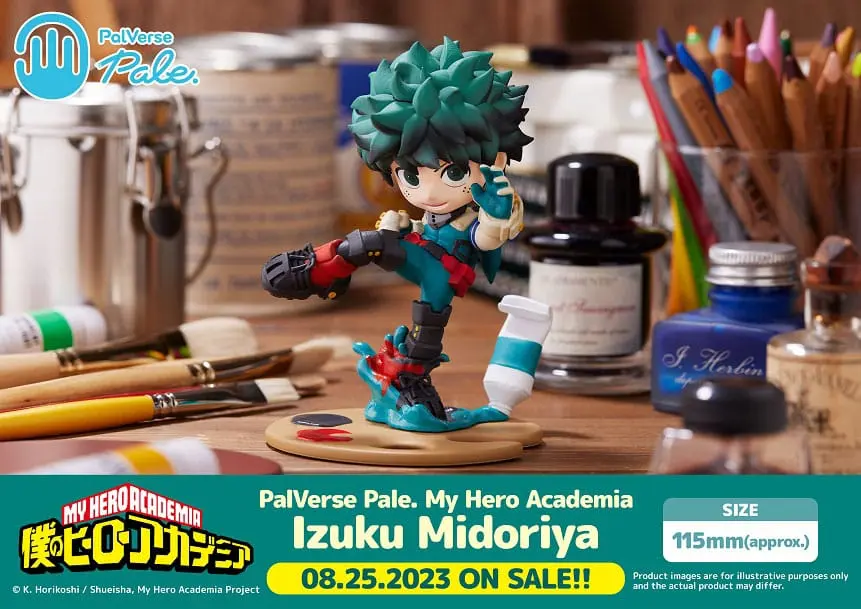 My Hero Academia PalVerse Izuku Midoriya PVC szobor figura 11 cm termékfotó