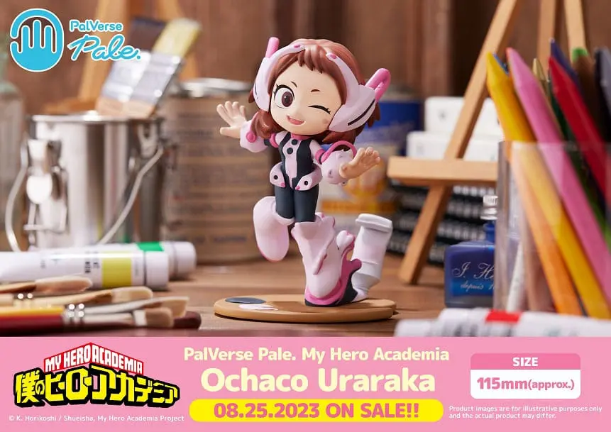My Hero Academia PalVerse Ochako Uraraka PVC szobor figura 11 cm termékfotó