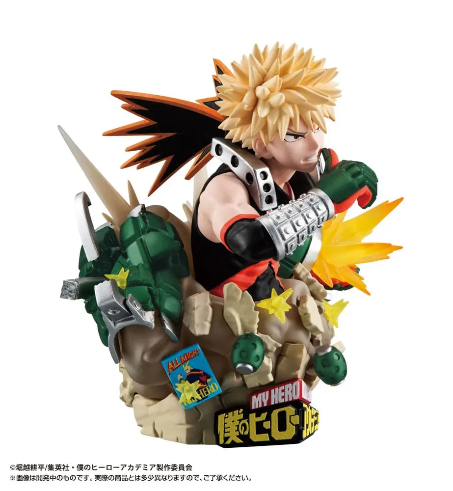 My Hero Academia Petitrama EX Series Trading Type-Decision 3 db-os csomag figura  9 cm termékfotó