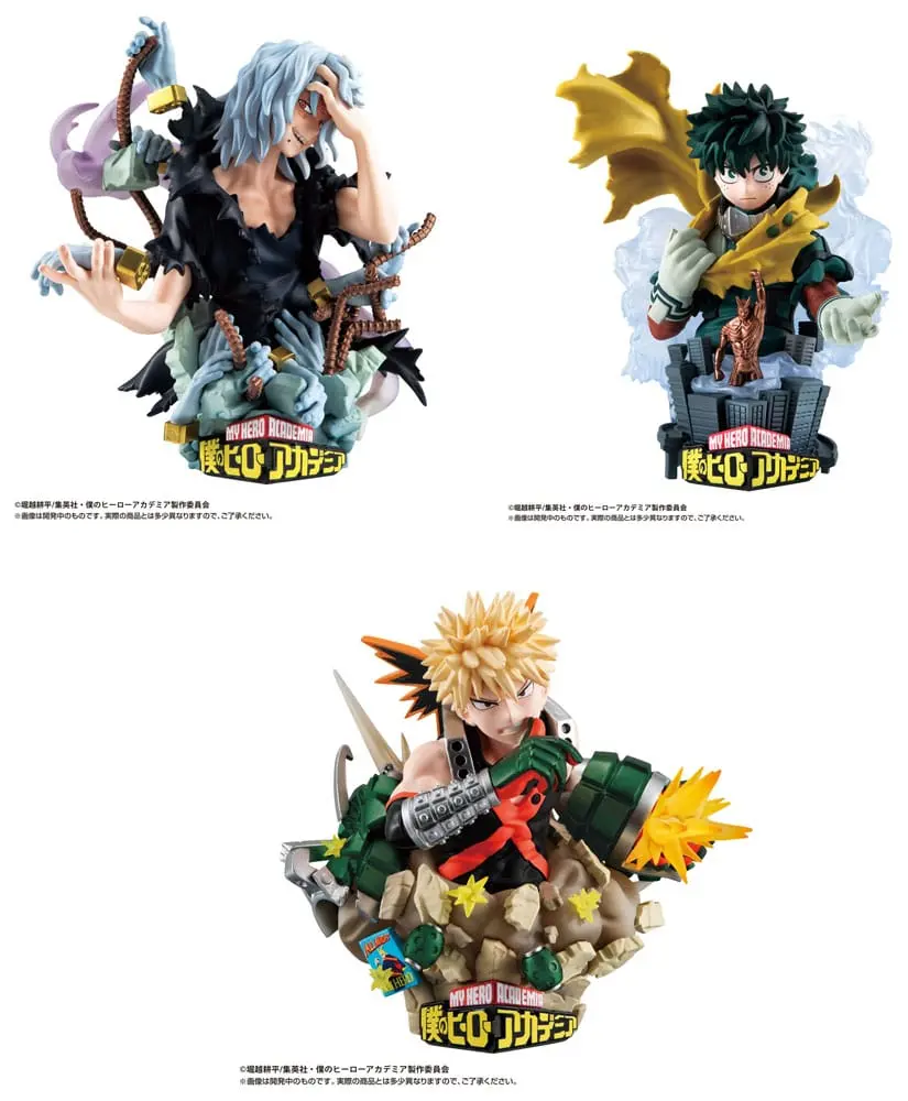 My Hero Academia Petitrama EX Series Trading Type-Decision 3 db-os csomag figura  9 cm termékfotó