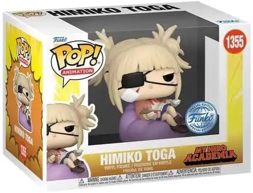 My Hero Academia POP! Animation Vinyl figura Himiko Toga w/Sushi Exkluzív 9 cm termékfotó