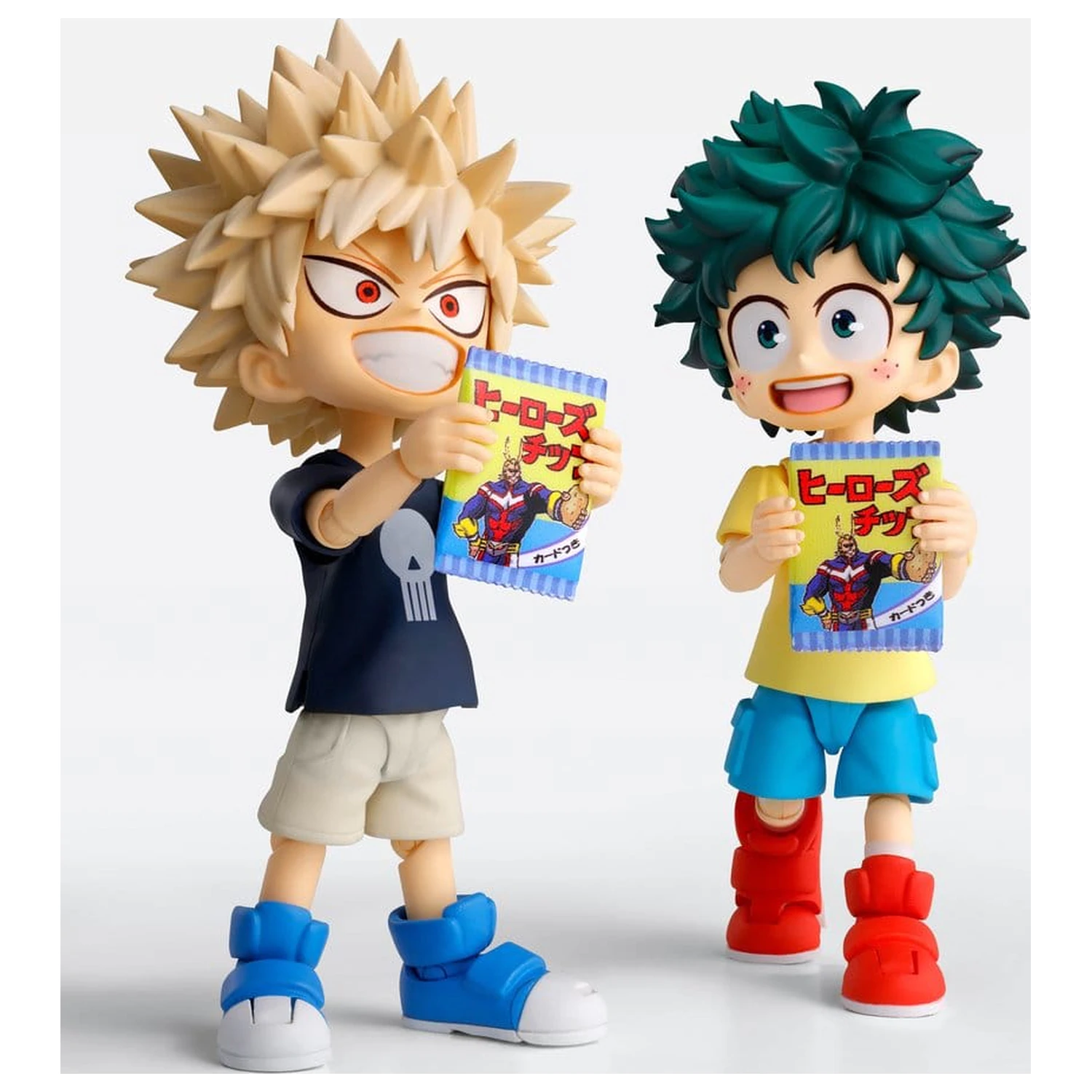 My Hero Academia S.H.Figuarts akciófigura Izuku Midoriya & Katsuki Bakugo -Childhood Set - 9 cm termékfotó