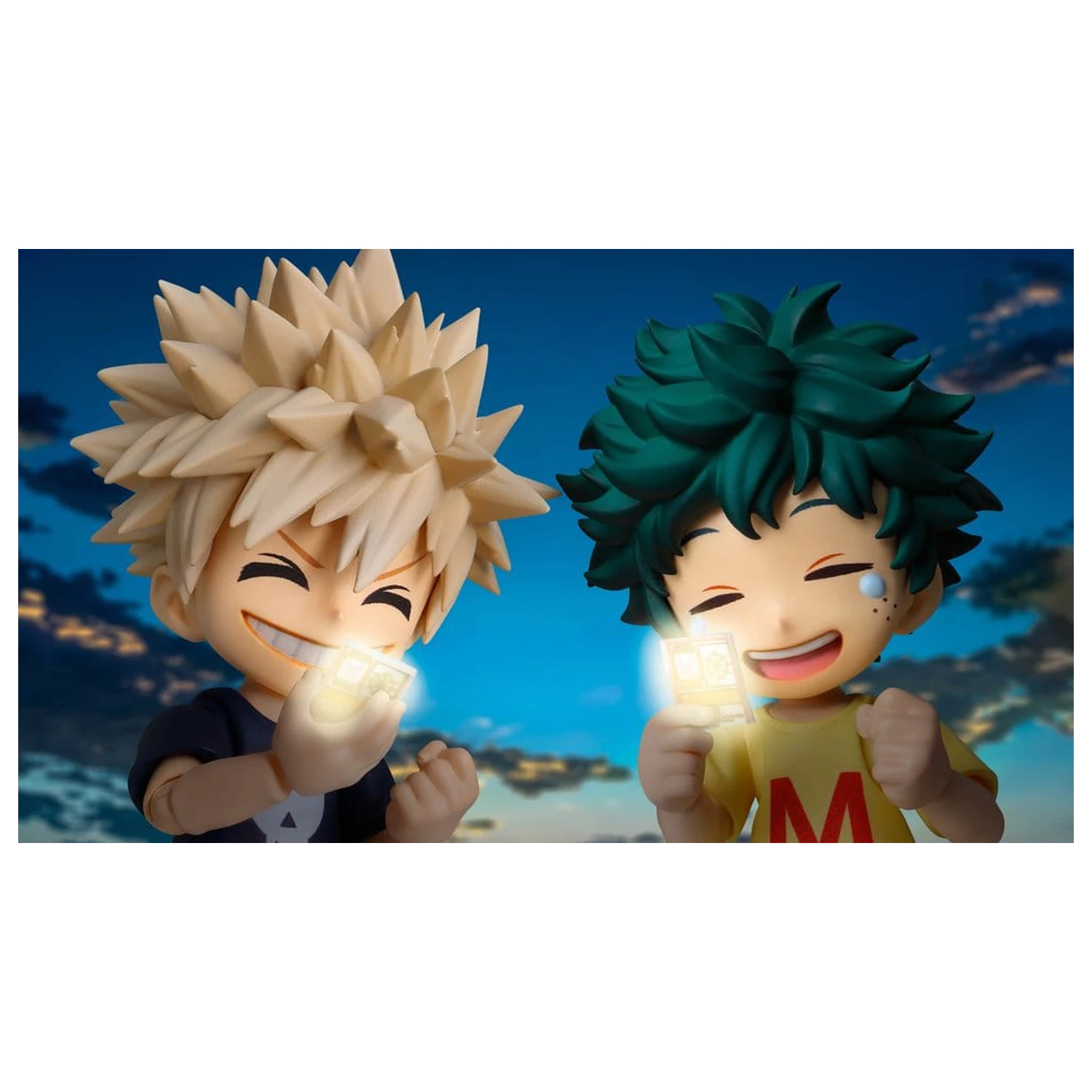 My Hero Academia S.H.Figuarts akciófigura Izuku Midoriya & Katsuki Bakugo -Childhood Set - 9 cm termékfotó