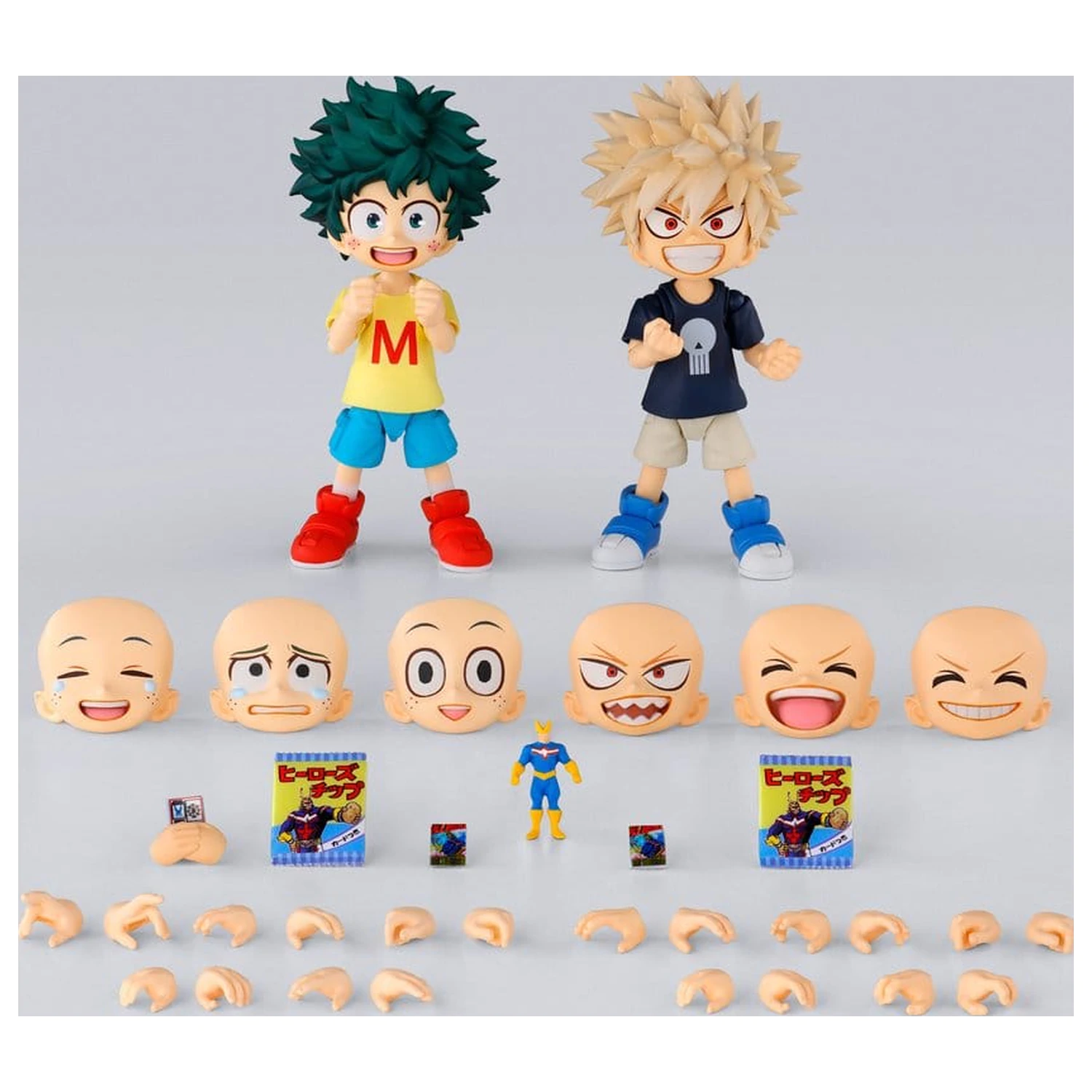 My Hero Academia S.H.Figuarts akciófigura Izuku Midoriya & Katsuki Bakugo -Childhood Set - 9 cm termékfotó