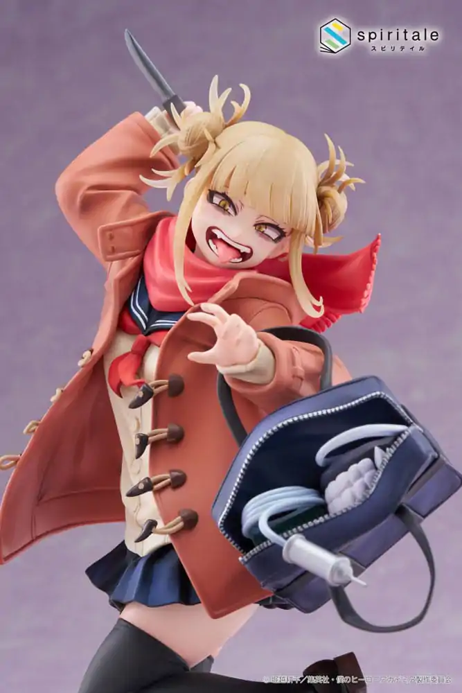 My Hero Academia Senpai 1/7 Himiko Toga Duffel Coat PVC szobor figura 27 cm termékfotó