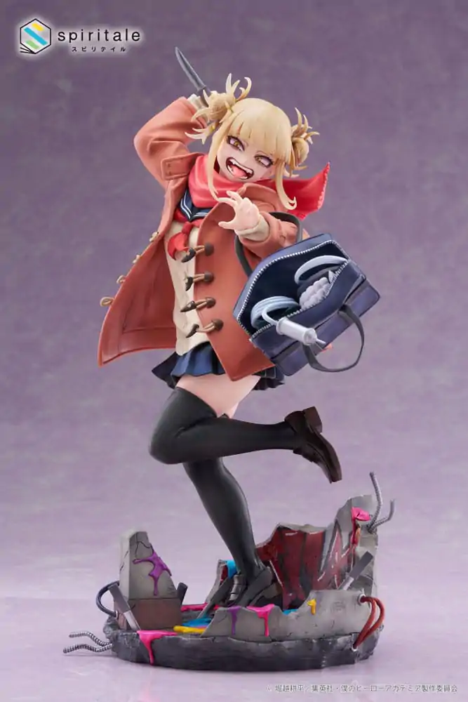 My Hero Academia Senpai 1/7 Himiko Toga Duffel Coat PVC szobor figura 27 cm termékfotó