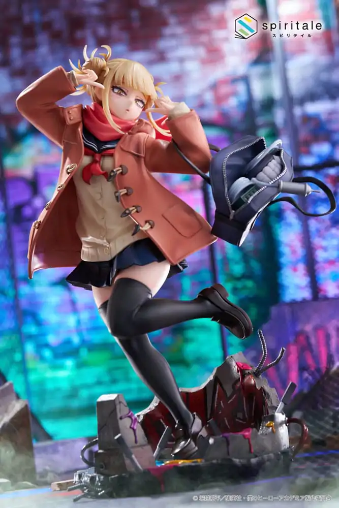 My Hero Academia Senpai 1/7 Himiko Toga Duffel Coat PVC szobor figura 27 cm termékfotó