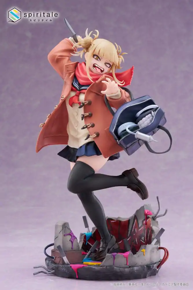 My Hero Academia Senpai 1/7 Himiko Toga Duffel Coat PVC szobor figura 27 cm termékfotó