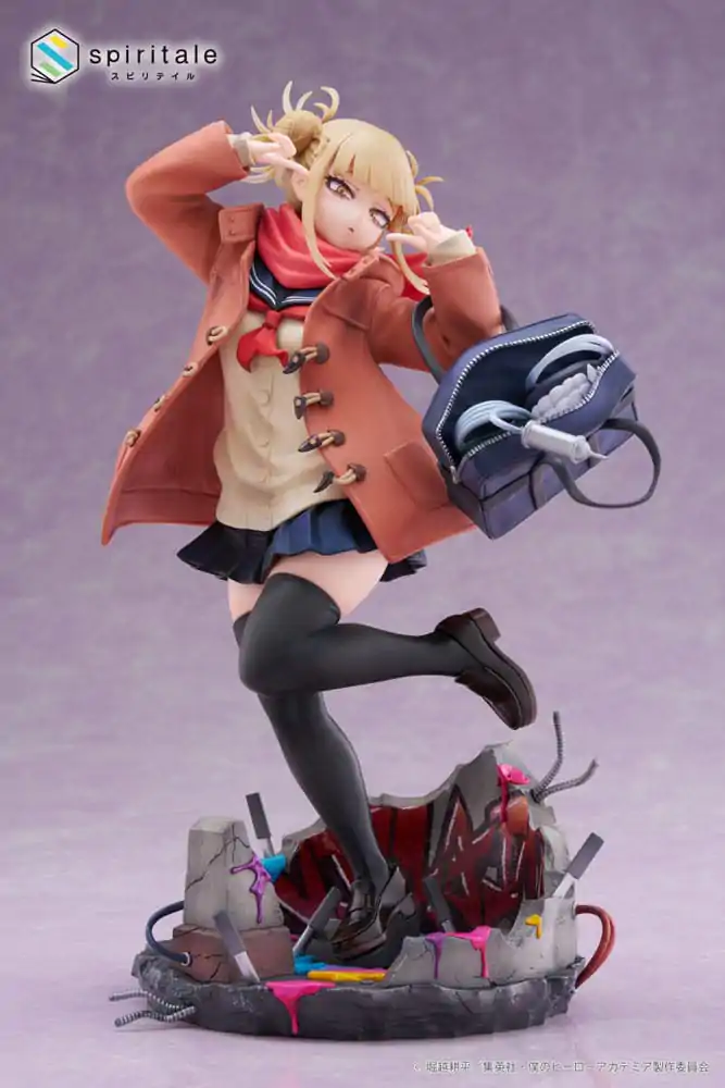 My Hero Academia Senpai 1/7 Himiko Toga Duffel Coat PVC szobor figura 27 cm termékfotó