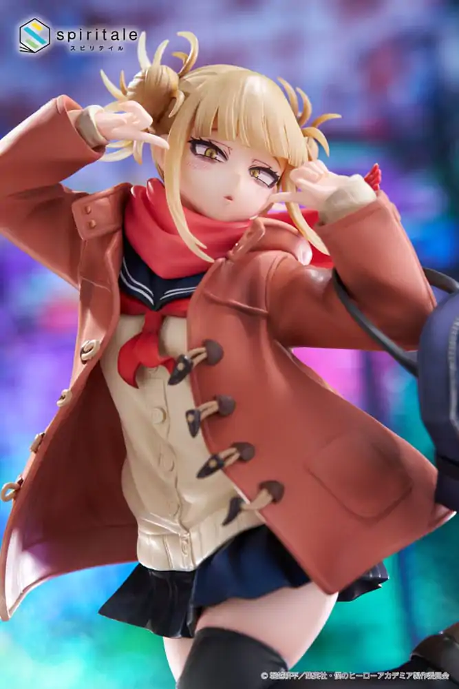 My Hero Academia Senpai 1/7 Himiko Toga Duffel Coat PVC szobor figura 27 cm termékfotó
