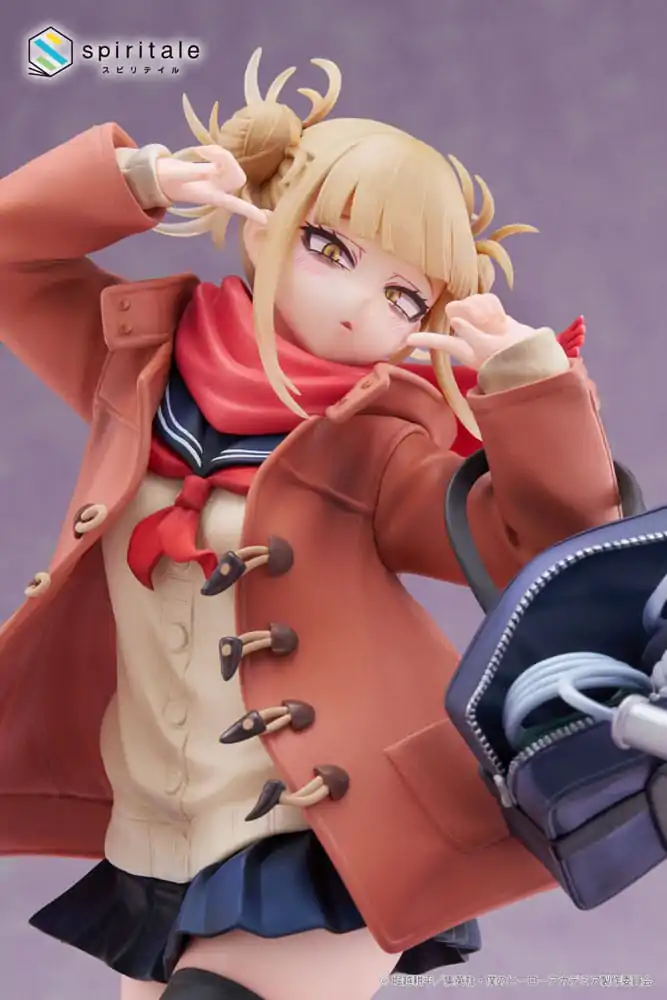 My Hero Academia Senpai 1/7 Himiko Toga Duffel Coat PVC szobor figura 27 cm termékfotó