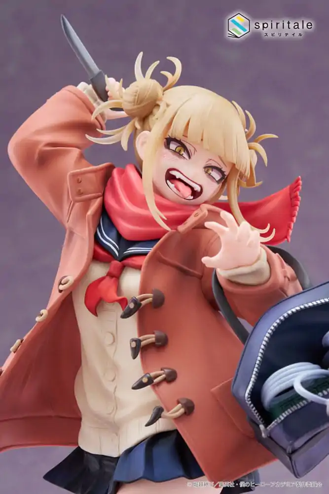 My Hero Academia Senpai 1/7 Himiko Toga Duffel Coat PVC szobor figura 27 cm termékfotó