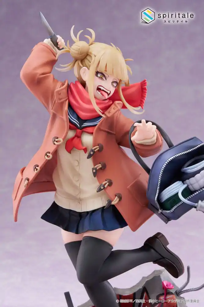 My Hero Academia Senpai 1/7 Himiko Toga Duffel Coat PVC szobor figura 27 cm termékfotó