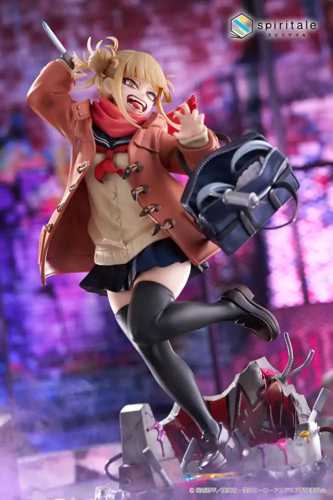 My Hero Academia Senpai 1/7 Himiko Toga Duffel Coat PVC szobor figura 27 cm termékfotó