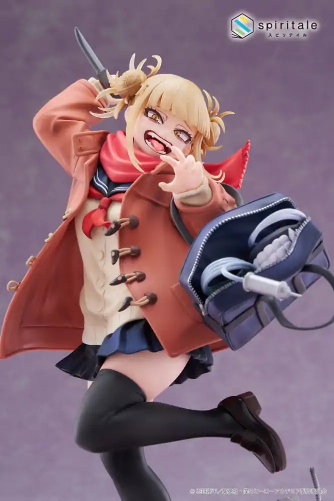 My Hero Academia Senpai 1/7 Himiko Toga Duffel Coat PVC szobor figura 27 cm termékfotó