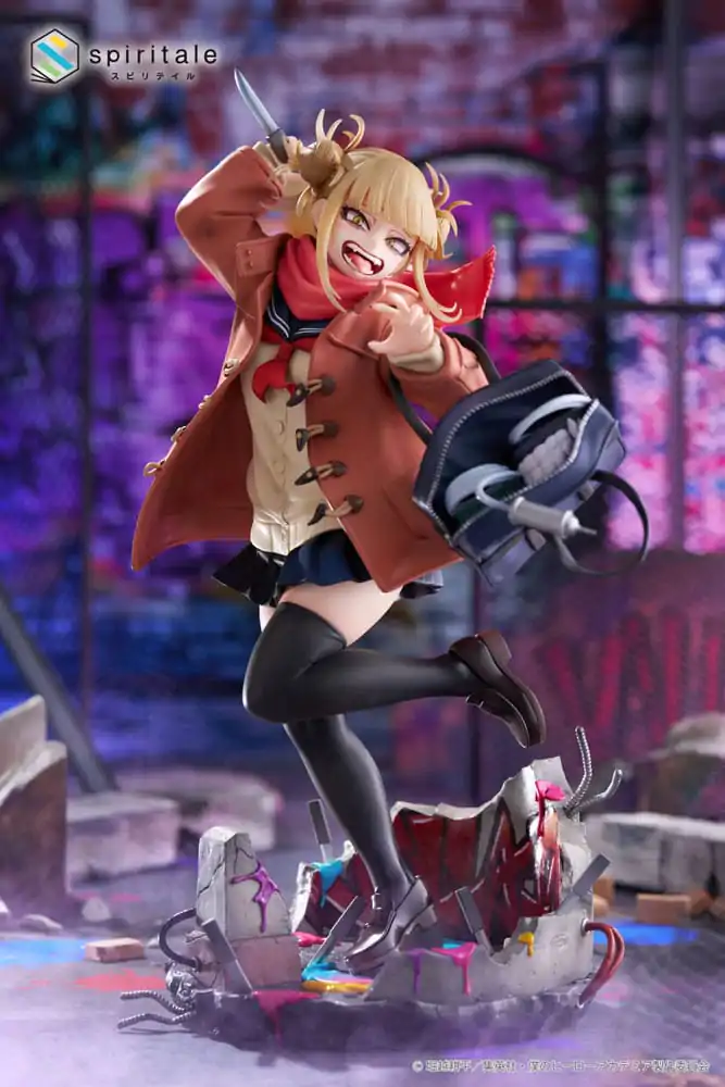 My Hero Academia Senpai 1/7 Himiko Toga Duffel Coat PVC szobor figura 27 cm termékfotó