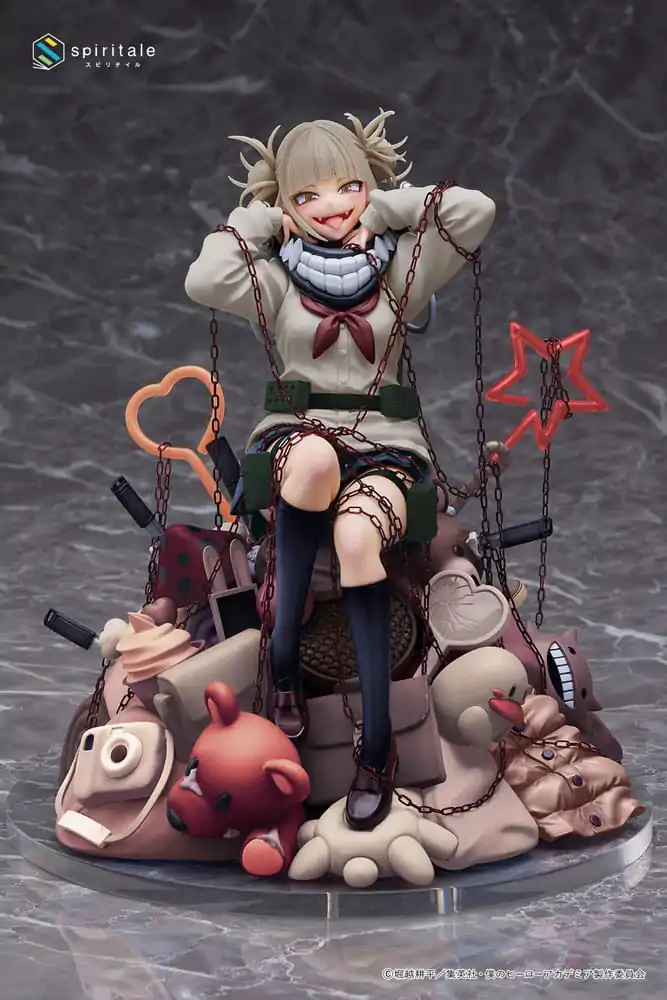 My Hero Academia Senpai 1/7 Himiko Toga Villain Sepia Ver. PVC szobor figura 20 cm termékfotó