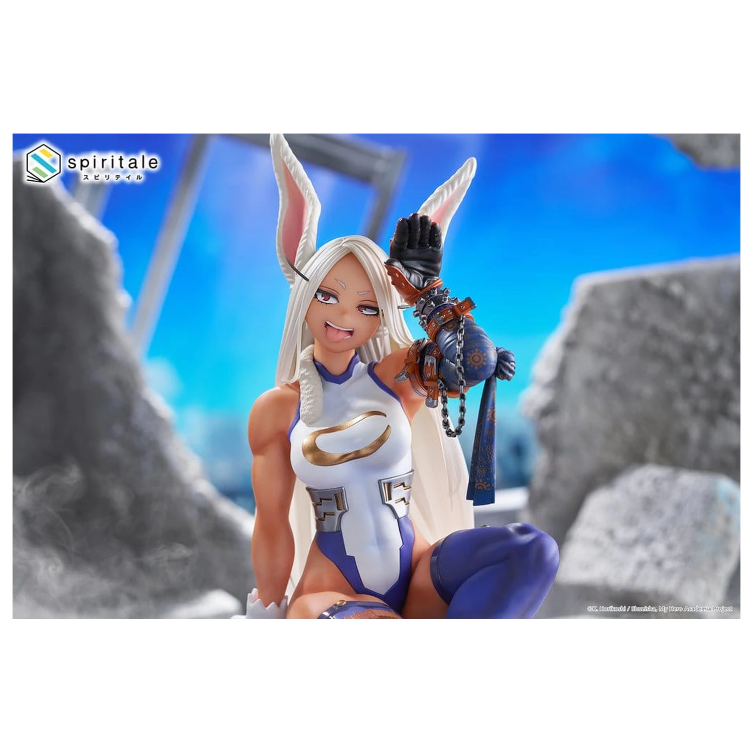My Hero Academia Spiritale Mirko -Rabbit- 1/7 Scale PVC figura 24 cm termékfotó