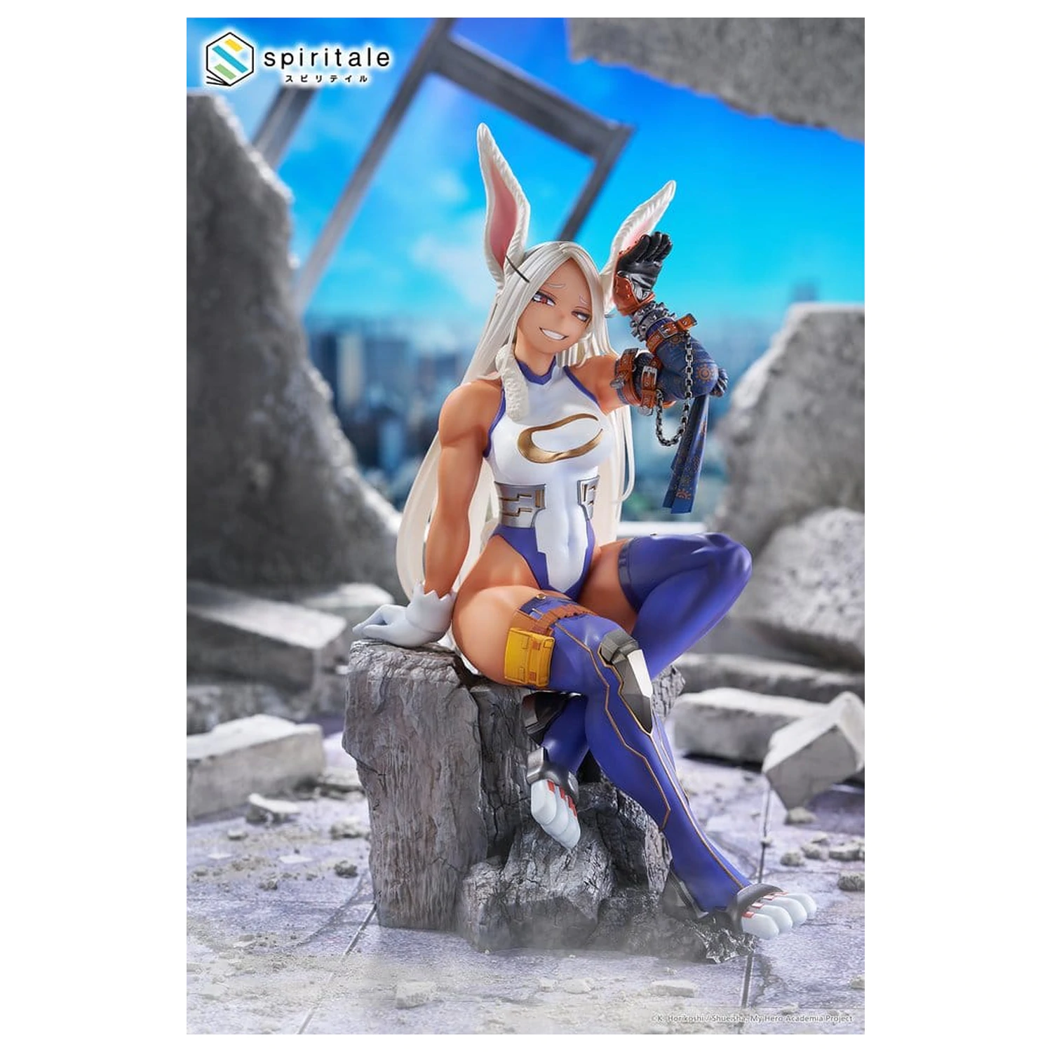 My Hero Academia Spiritale Mirko -Rabbit- 1/7 Scale PVC figura 24 cm termékfotó