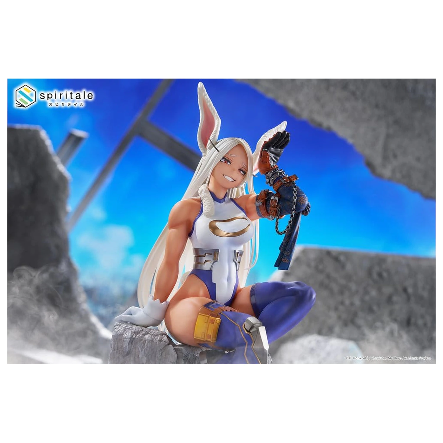 My Hero Academia Spiritale Mirko -Rabbit- 1/7 Scale PVC figura 24 cm termékfotó