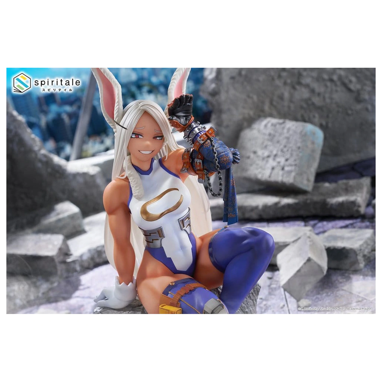 My Hero Academia Spiritale Mirko -Rabbit- 1/7 Scale PVC figura 24 cm termékfotó