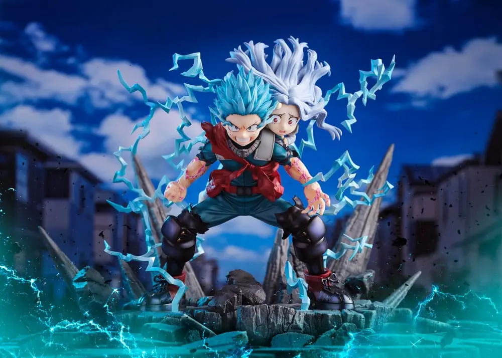 My Hero Academia Super Situation Izuku Midoriya & Eri PVC szobor figura 23 cm termékfotó