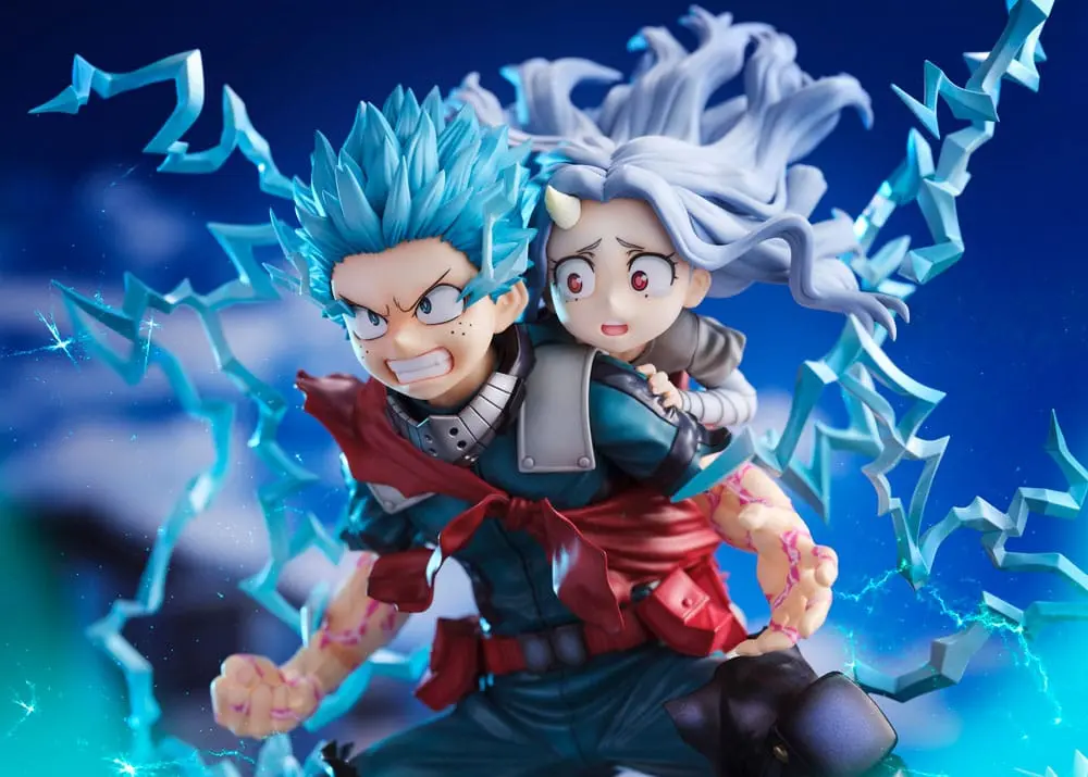 My Hero Academia Super Situation Izuku Midoriya & Eri PVC szobor figura 23 cm termékfotó