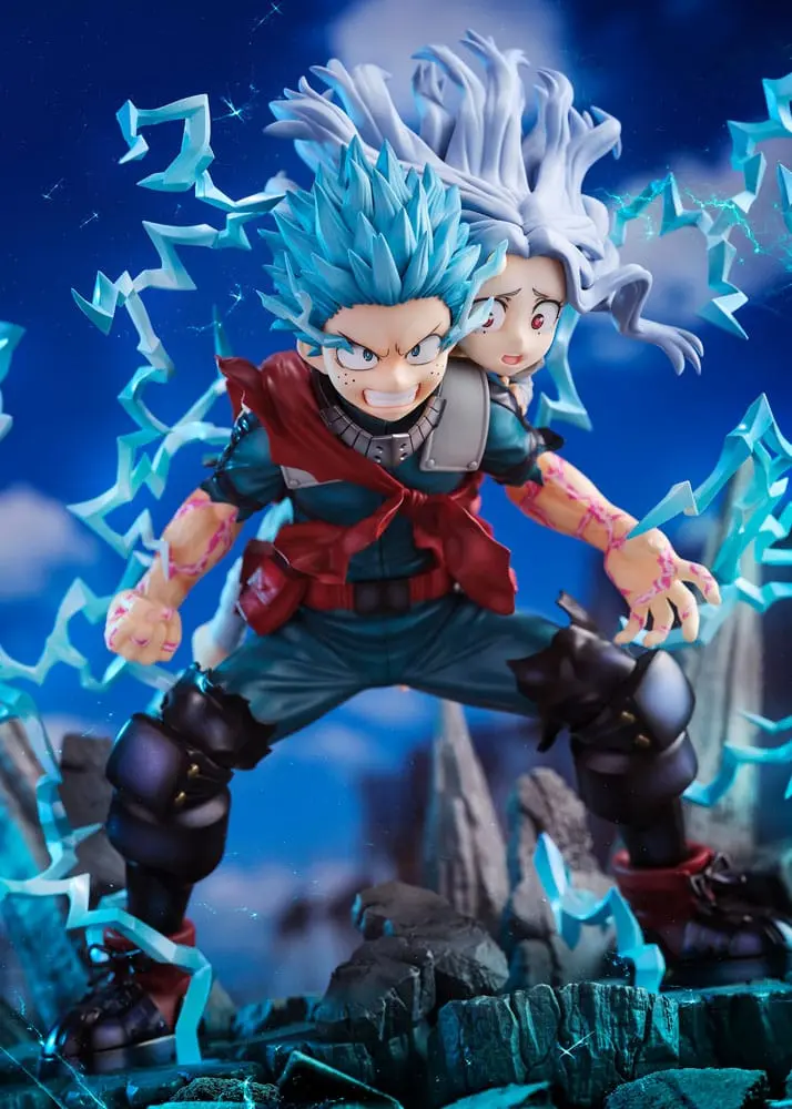 My Hero Academia Super Situation Izuku Midoriya & Eri PVC szobor figura 23 cm termékfotó