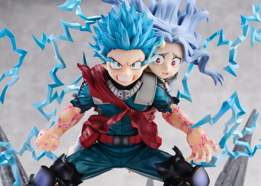 My Hero Academia Super Situation Izuku Midoriya & Eri PVC szobor figura 23 cm termékfotó