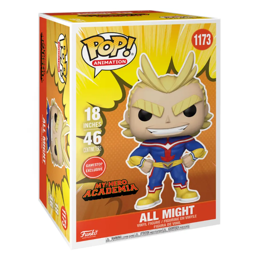 My Hero Academia Super Sized Funko POP! Animation Vinyl figura All Might 46 cm termékfotó